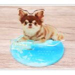 うちの子シリーズ ペットアクリルスタンド90×90mm