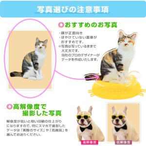 うちの子シリーズ ペットアクリルスタンド90×90mm