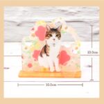 うちの子シリーズ 選べるデザイン アクリルジオラマ100×100mm