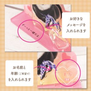 うちの子シリーズ 選べるデザイン アクリルジオラマ100×100mm