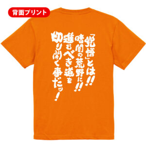 【覚悟とは!暗闇の荒野に!進むべき道を切り開くことだ!】