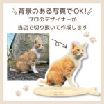 うちの子シリーズ プロフィール付きアクリルスタンド120×145mm（本体65×90mm）