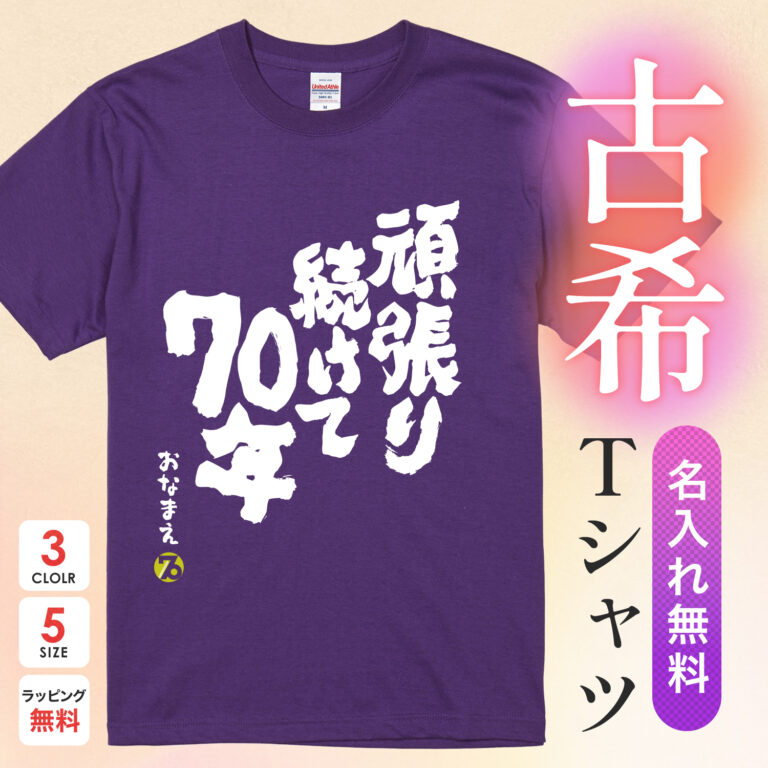 頑張り続けて70年