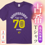 ANNIVERSARY HAPPY AGE70古希