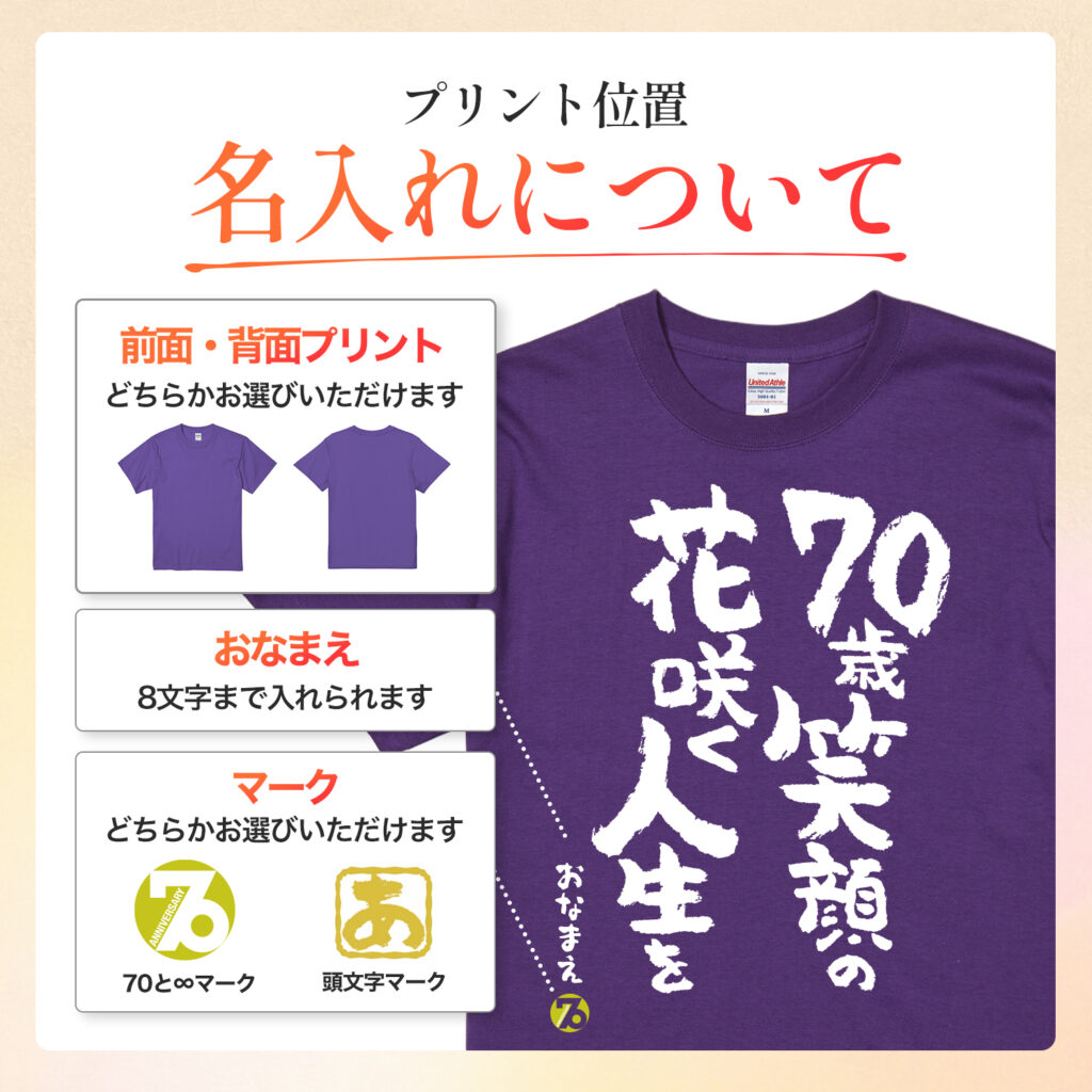 70歳笑顔の花咲く人生を