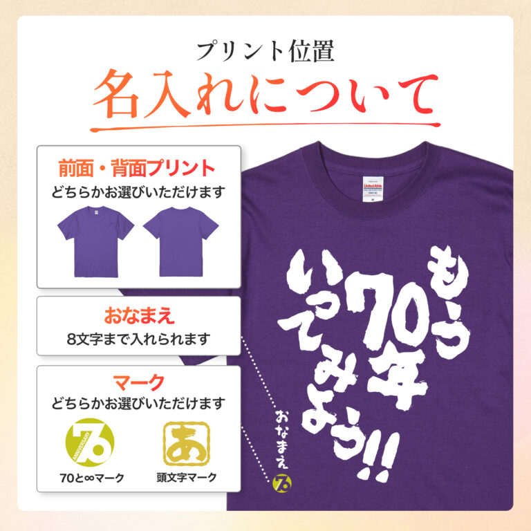 70年いってみよう！！